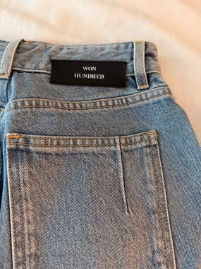 Won Hundred Light Blue High-Rise Women’s Jeans